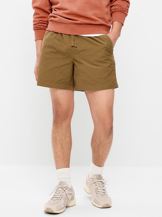 Image number 2 showing, Solid Jogger Shorts -- 5-inch inseam