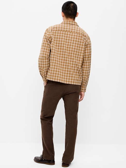 Image number 3 showing, 90's Straight-Fit Linen-Blend Dress Pants