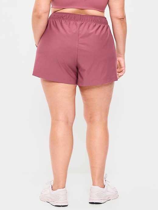 Image number 8 showing, High-Waisted PowerSoft Shorts -- 3.5-inch inseam