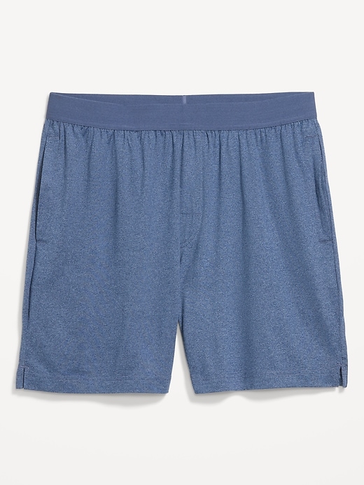 Image number 1 showing, Jersey-Knit Pajama Shorts