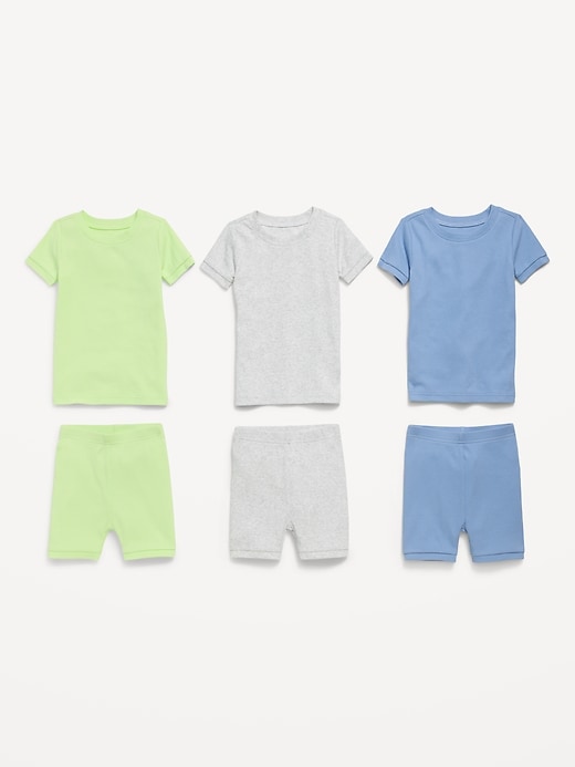 Image number 2 showing, Ribbed Snug-Fit Pajama 6-Piece for Toddler & Baby