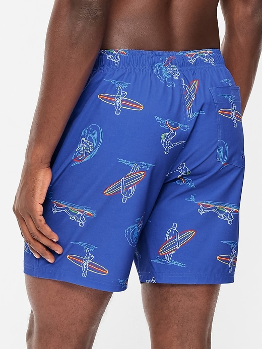 Image number 2 showing, Swim Trunks -- 7-inch inseam