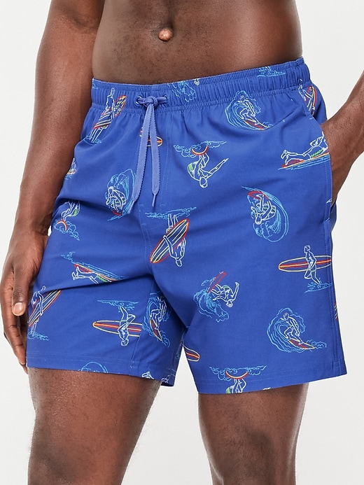 Image number 1 showing, Swim Trunks -- 7-inch inseam