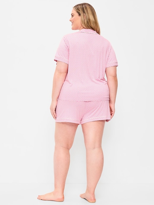 Image number 8 showing, Sunday Sleep Knit Jersey Short Set
