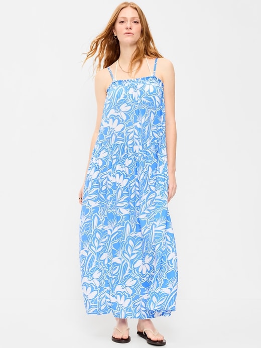 Airy Smocked Maxi Dress