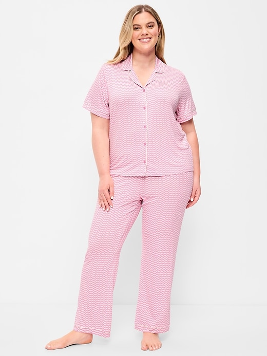 Image number 7 showing, Sunday Sleep Knit Jersey Pant Set