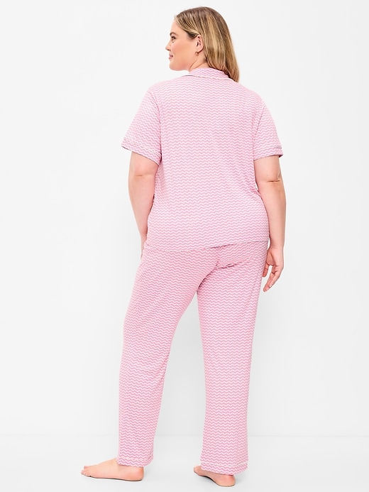 Image number 8 showing, Sunday Sleep Knit Jersey Pant Set