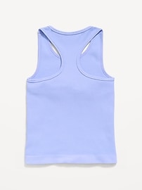 Image number 4 showing, Fitted Seamless Ribbed Racerback Performance Top for Girls