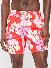 Image number 1 showing, Swim Trunks -- 7-inch inseam