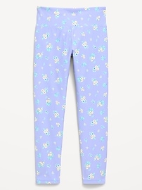 Image number 5 showing, High-Waisted PowerSoft 7/8 Leggings for Girls