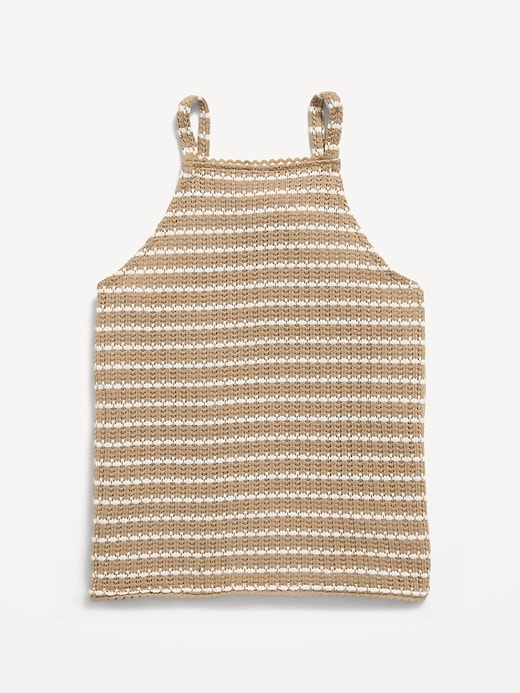 Image number 3 showing, Sleeveless Jacquard Knit Top for Girls