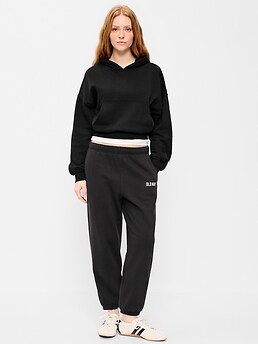High-Waisted Cinched-Ankle Sweatpants - image 3