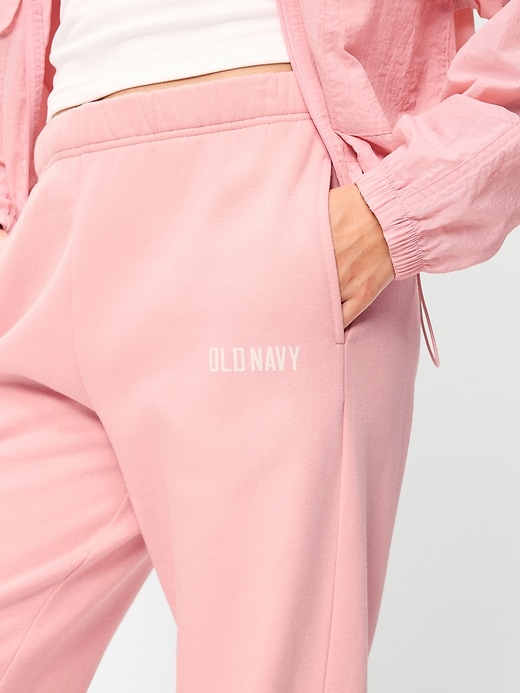 Image number 4 showing, High-Waisted Cinched-Ankle Sweatpants