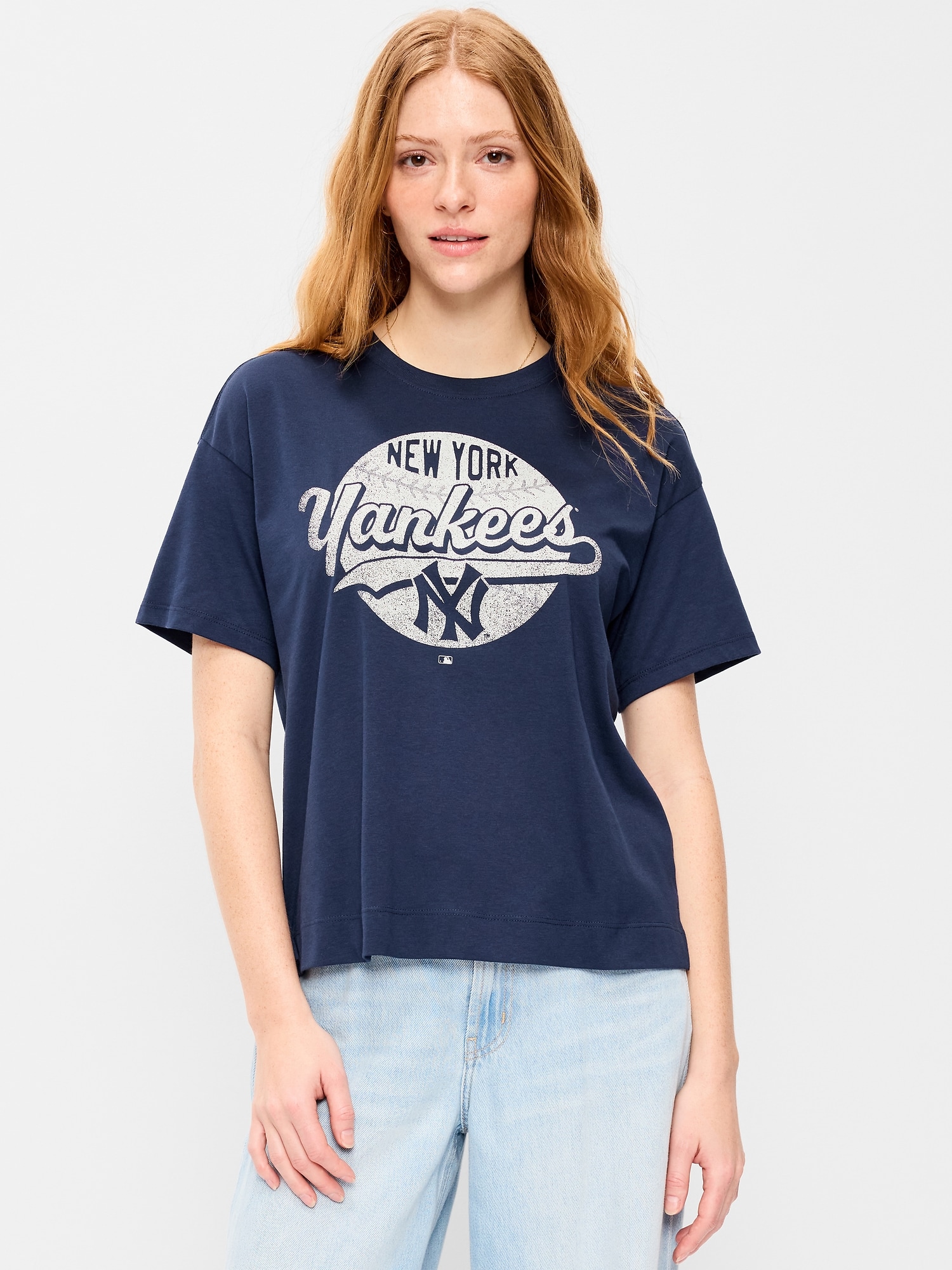 New York Yankees Crew-Neck T-Shirt for Women