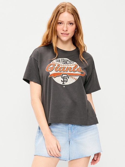 Image number 1 showing, San Francisco Giants Crew-Neck T-Shirt for Women