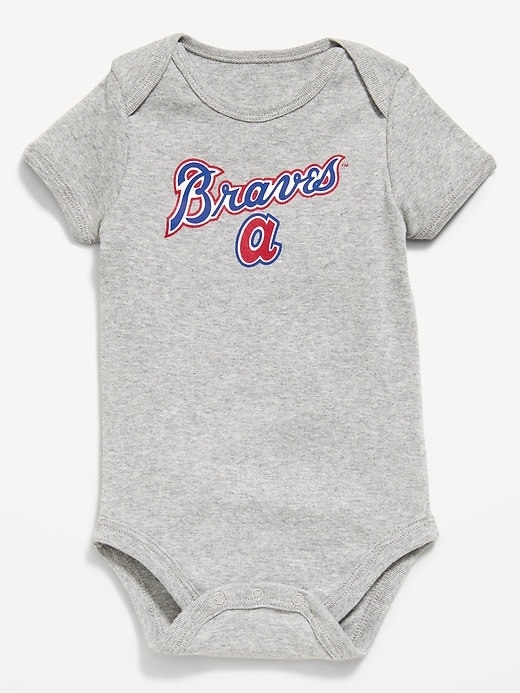 Image number 1 showing, Atlanta Braves Unisex Bodysuit for Baby