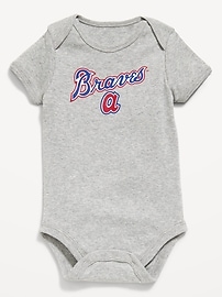 Image number 2 showing, Atlanta Braves Unisex Bodysuit for Baby