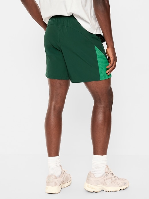 Image number 2 showing, Loose Color-Block Shorts -- 5-inch inseam