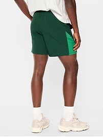 Image number 2 showing, Loose Color-Block Shorts -- 5-inch inseam