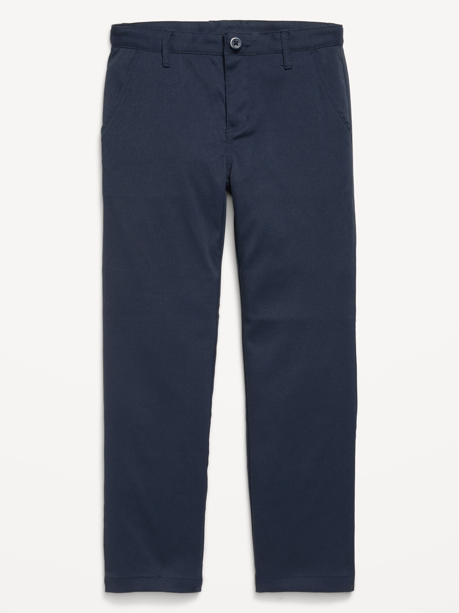 Брюки Old Navy Uniform Straight Leg Tech Pants для мальчиков, цвет: Тёмно-синий — фото 4