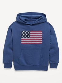 Image number 1 showing, Favorite Fleece Oversized Graphic Pullover Hoodie for Boys