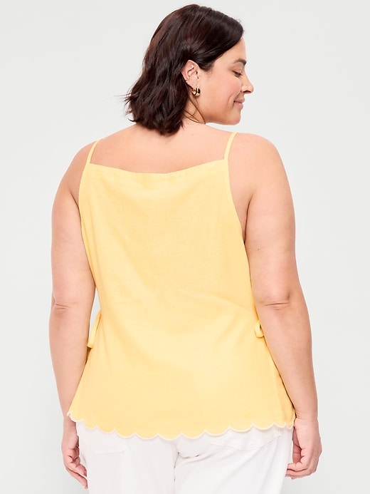 Image number 8 showing, Apron Side-Tie Tank Top