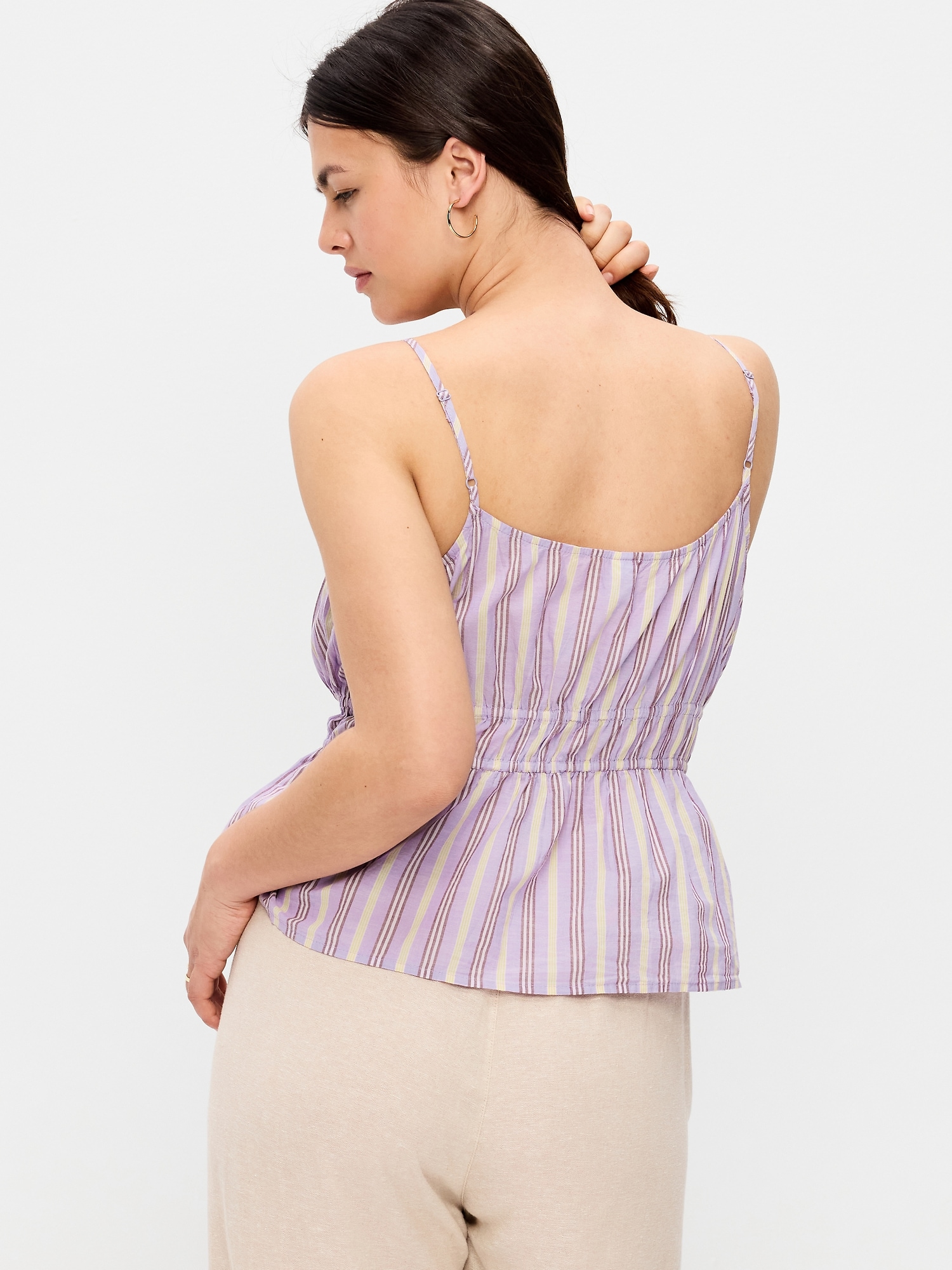 Fitted Smocked Tank Top