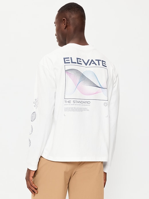 Image number 2 showing, Loose Heavyweight Graphic T-Shirt