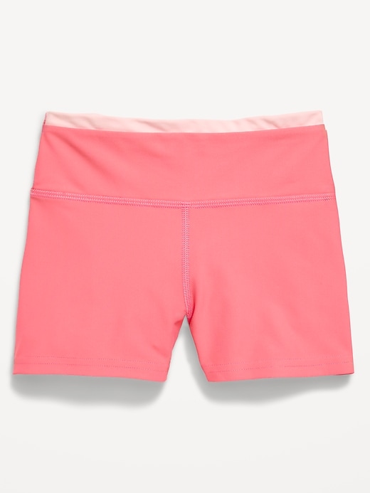Image number 3 showing, PowerSoft High-Waisted Shorts for Girls
