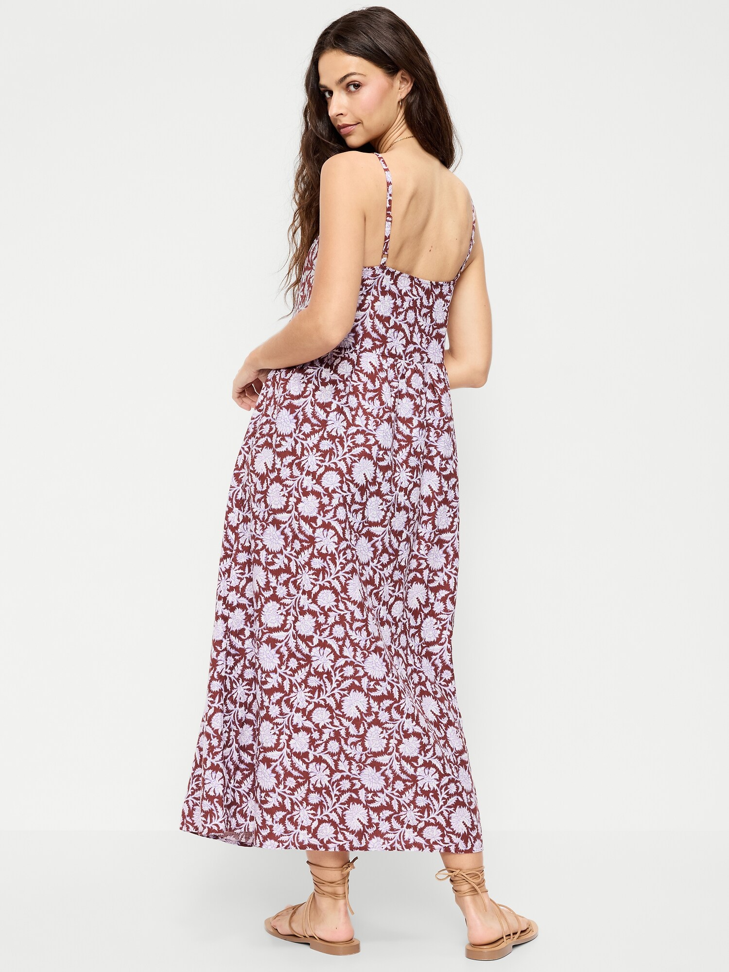 Женское платье Old Navy Sleeveless Boho Maxi, цвет: С принтом — фото 2