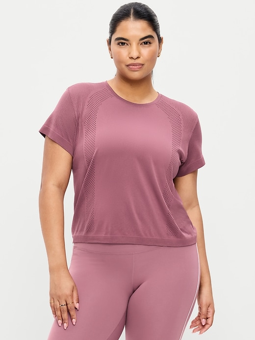Image number 5 showing, Fluid Seamless Loose T-Shirt
