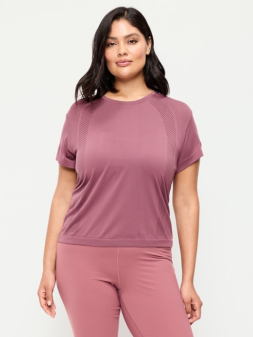 Image number 7 showing, Fluid Seamless Loose T-Shirt