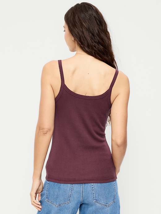 Image number 2 showing, Pointelle Cami Tank Top