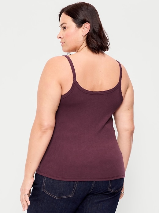 Image number 9 showing, Pointelle Cami Tank Top