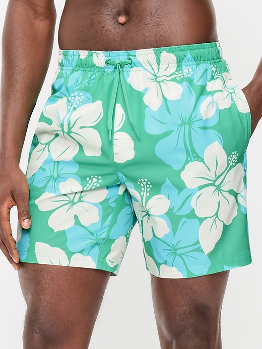 Image number 1 showing, Swim Trunks -- 7-inch inseam