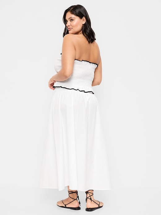 Image number 8 showing, Smocked-Waist Maxi Skirt