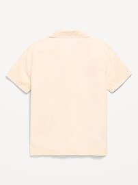 Image number 2 showing, Short-Sleeve Embroidered Shirt for Boys