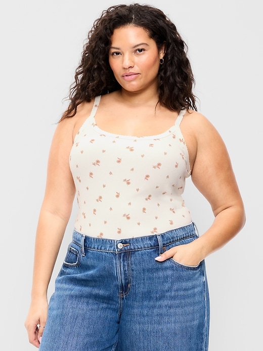 Image number 7 showing, Pointelle Cami Tank Top