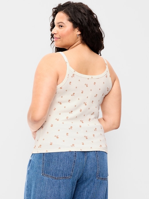 Image number 8 showing, Pointelle Cami Tank Top