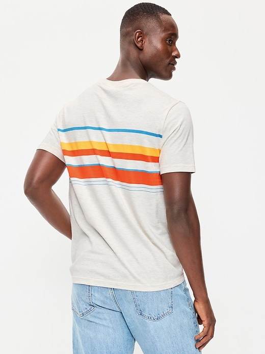 Image number 2 showing, Crew-Neck Striped T-Shirt