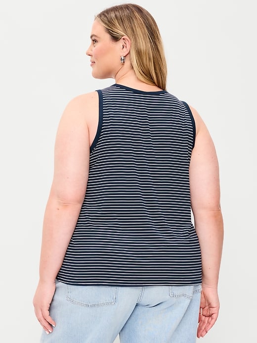 Image number 8 showing, Luxe High-Neck Tank Top