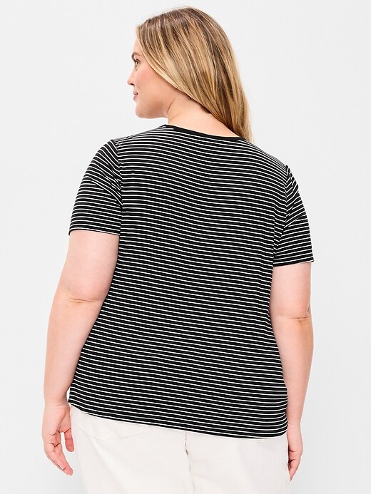 Image number 8 showing, Luxe Crew-Neck T-Shirt