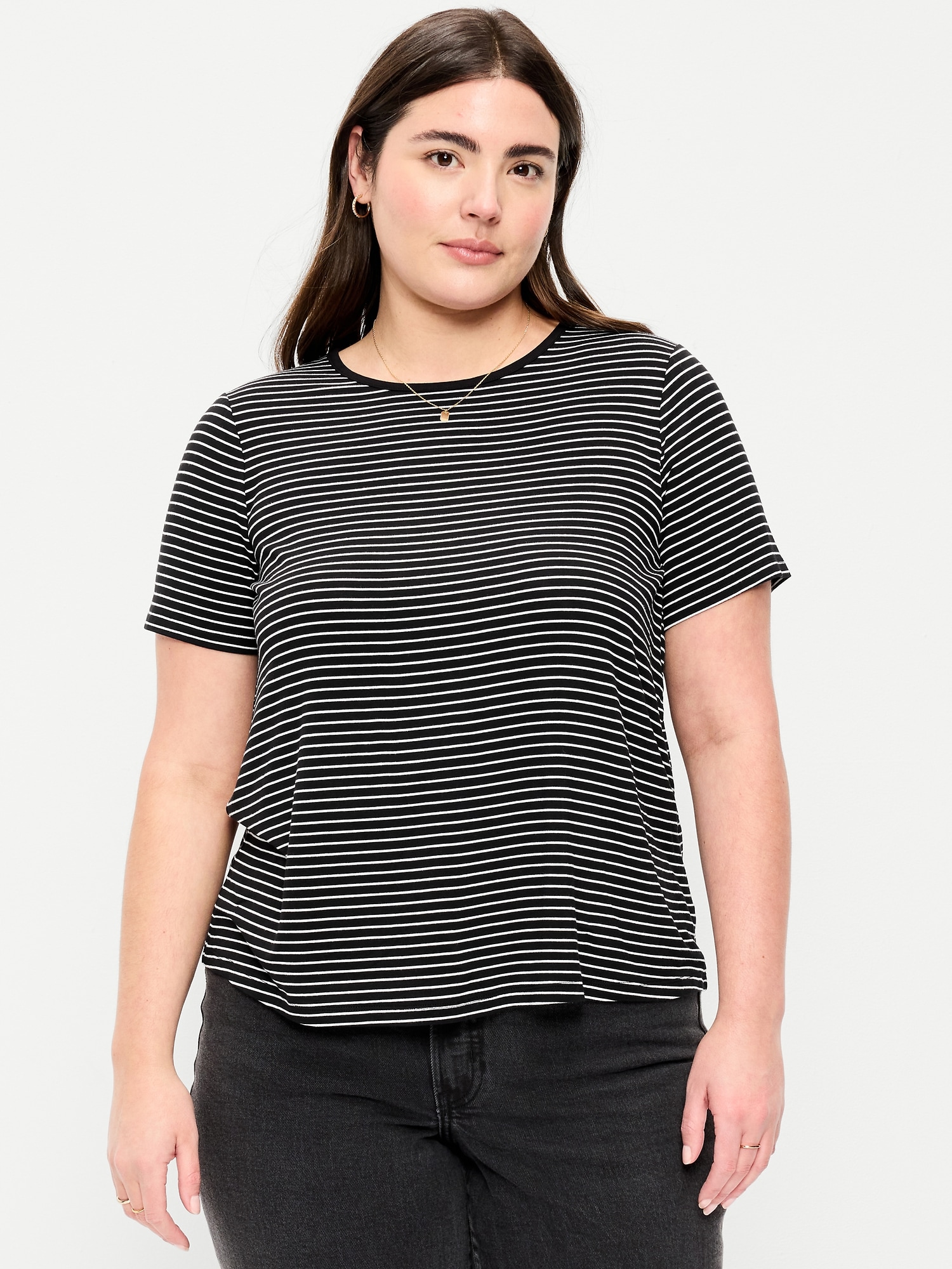 Luxe Crew-Neck T-Shirt