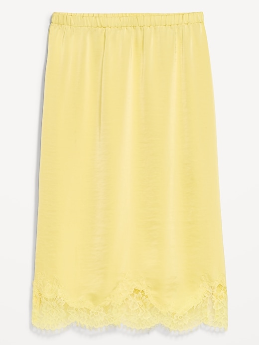 Image number 5 showing, Lace Slip Midi Skirt