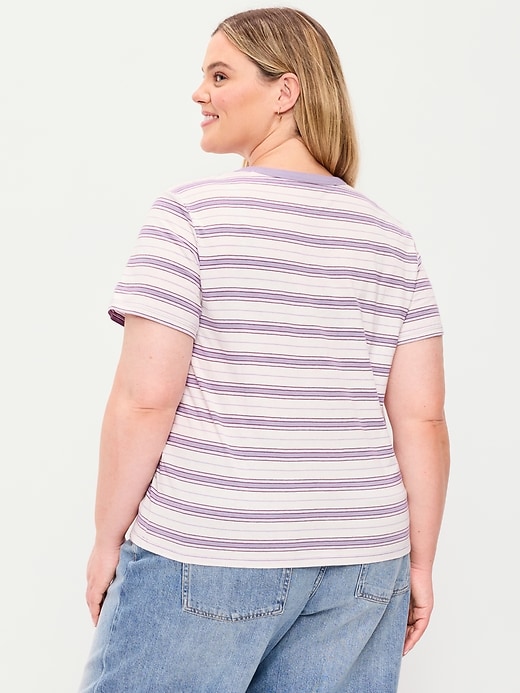 Image number 8 showing, EveryWear Crew-Neck Striped T-Shirt