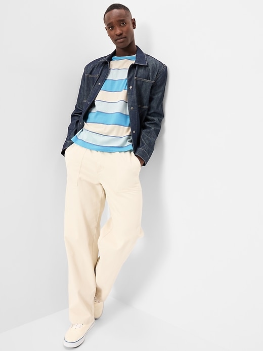 Image number 3 showing, Crew-Neck Striped T-Shirt