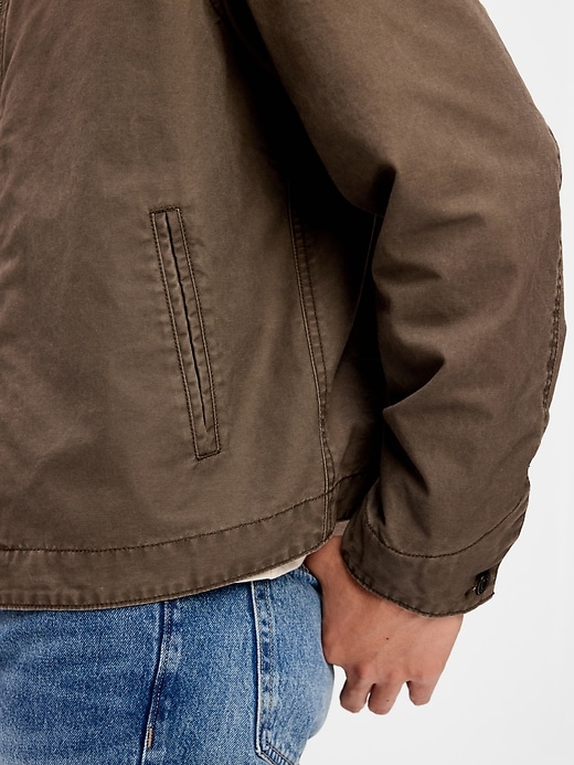 Image number 6 showing, Cropped Canvas Barn Jacket