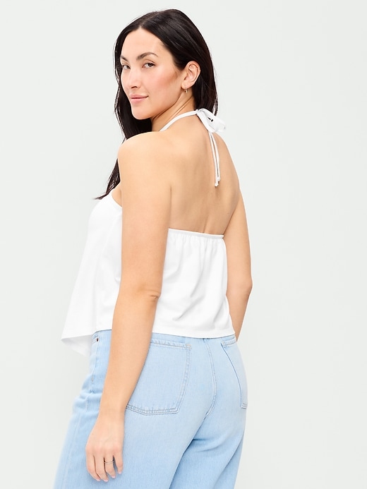 Image number 7 showing, Handkerchief Halter Top