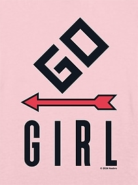Image number 2 showing, Monopoly Go Girl Graphic T-Shirt for Girls