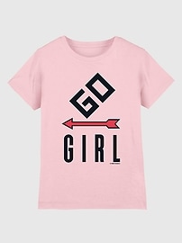 Image number 1 showing, Monopoly Go Girl Graphic T-Shirt for Girls